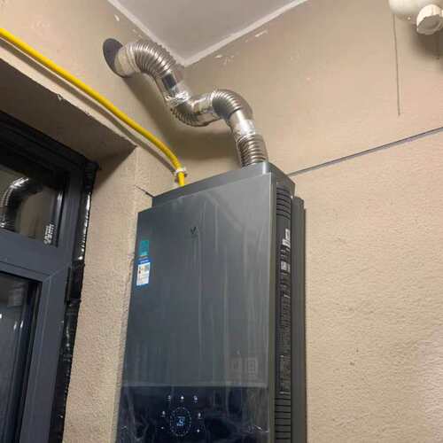 不锈钢90度直角弯头镀锌白铁皮金属弯头热水器油烟机管道弯头风管 - 图2