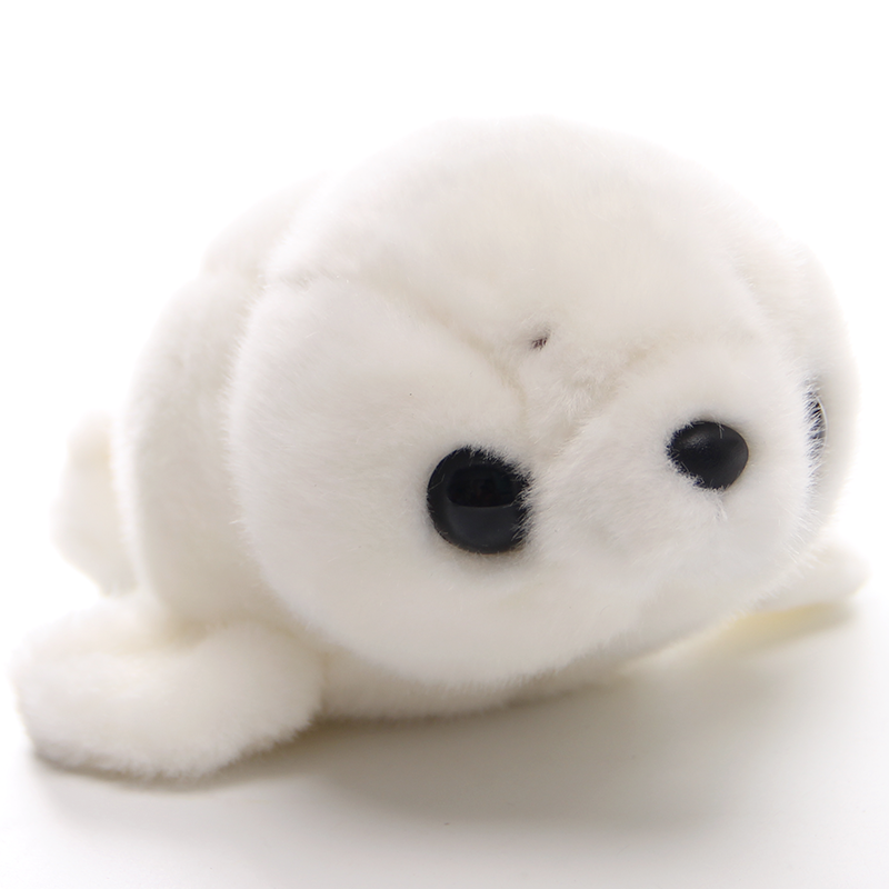 正版小海豹毛绒玩具海洋馆仿真海狮公仔布娃娃豹子玩偶儿童节礼物
