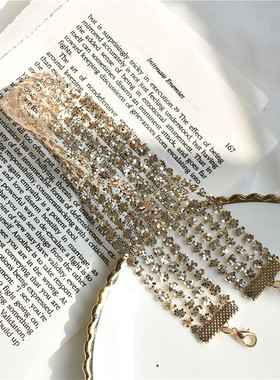 韩国超闪亮片颈链项圈