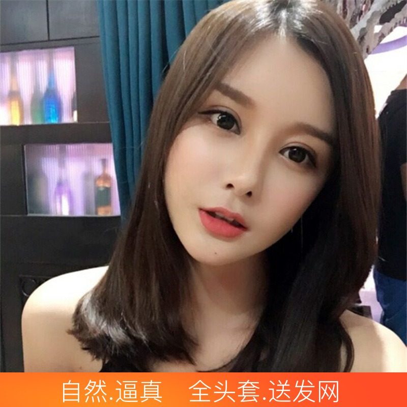 伪娘cos假发女中分齐肩短卷发性感cd变装男变女装大佬整顶头套男,淘宝优惠券,粉丝福利购,淘宝优惠卷