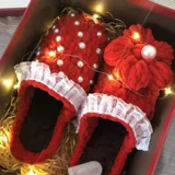 Плетеные тапочки, набор материалов, «сделай сам», осенние