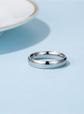 一生一世任嘉伦白鹿刻字情侣戒指