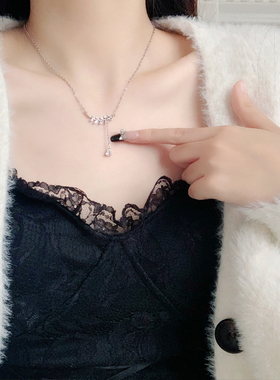 麦穗项链女高级感轻奢小众配饰女