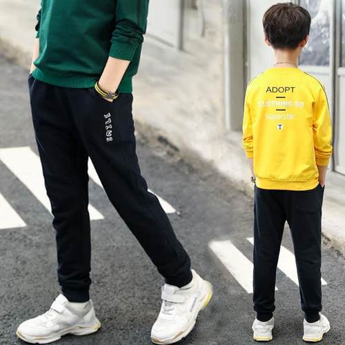 男童春秋装中大儿童长袖t恤2024新款打底衫上衣潮牌卫衣洋气潮帅 - 图2