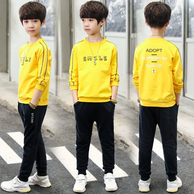 Boys Autumn Suit 2024 Spring and Autumn Sports Suit