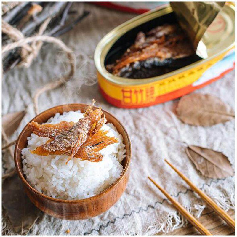 甘竹牌豆豉鲮鱼227g广东特产下饭菜熟食即食开胃海鲜腌制鱼肉罐头,淘宝优惠券,粉丝福利购,淘宝优惠卷