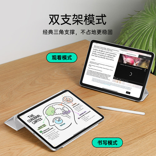 亿色适用ipad air 26/25/24保护套air6/7/8款 iPad Pro壳 2025/2024款通用 强力磁吸M3/m4 轻薄防摔平板壳 - 图2