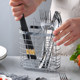 Huolinger Steel Chopsticks Stainless Steel Chopsticks Storage Rack