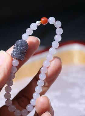 住朴烟青西域公主白玉手链