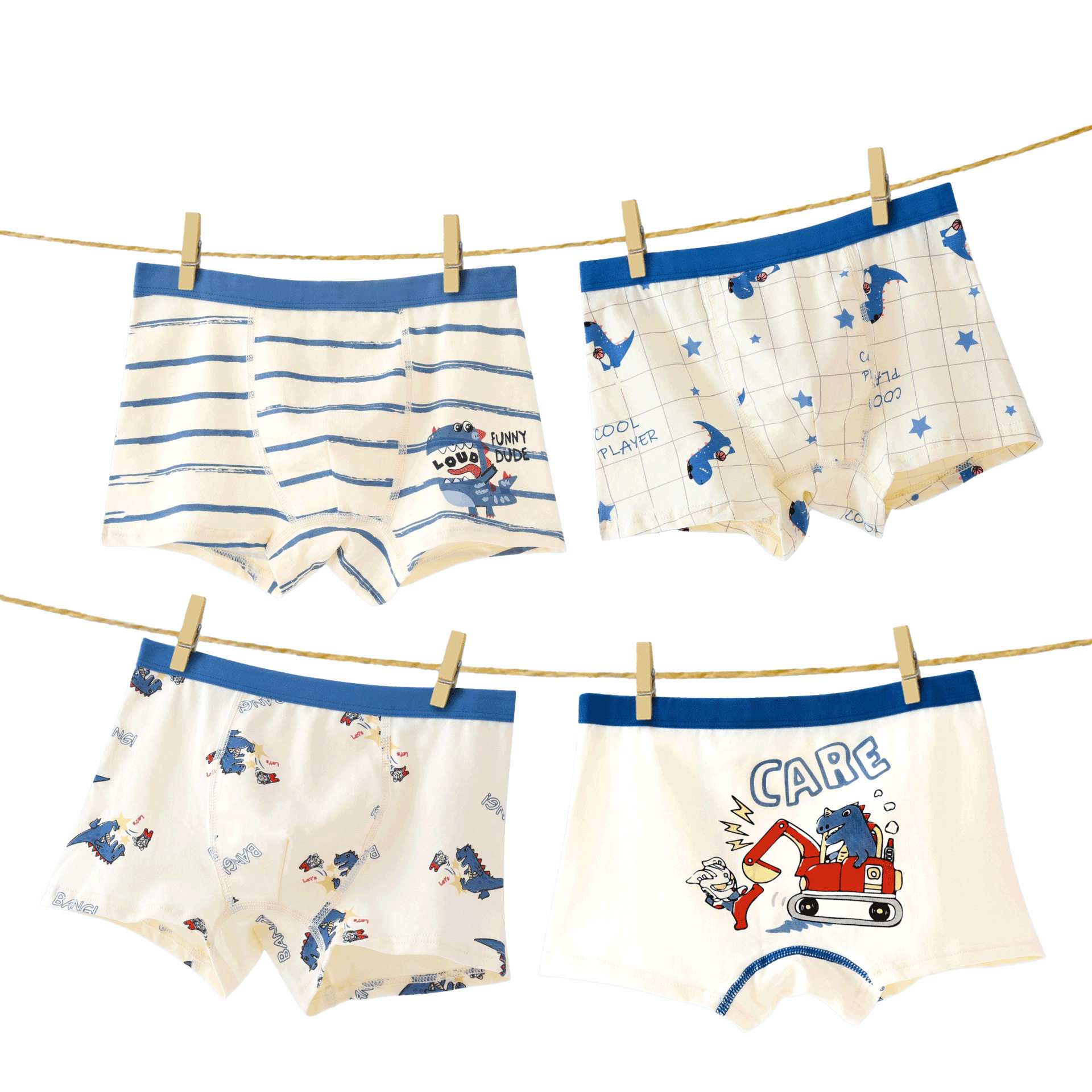 男童内裤纯棉a类平角裤10a内裆中小童男宝宝儿童全棉四角短裤,淘宝优惠券,粉丝福利购,淘宝优惠卷