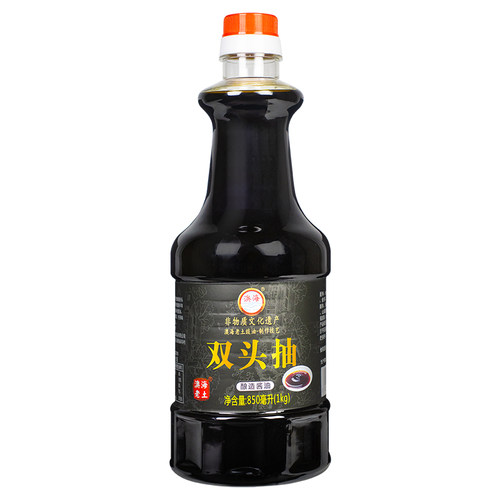 增城特产澳海食品老土豉油双头抽850ml瓦缸酿造酱油头道原油古法 - 图3