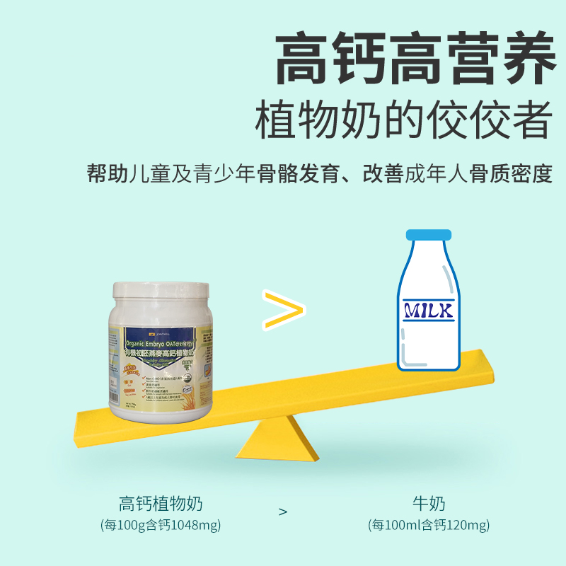 Jointwell有机高钙燕麦植物奶0乳糖高钙0胆固醇儿童营养早餐奶 - 图2