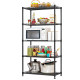Microwave Oven Home Kitchen Shelves