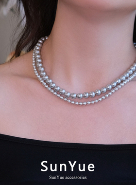 SUNYUE叁玥人造珍珠项链现货