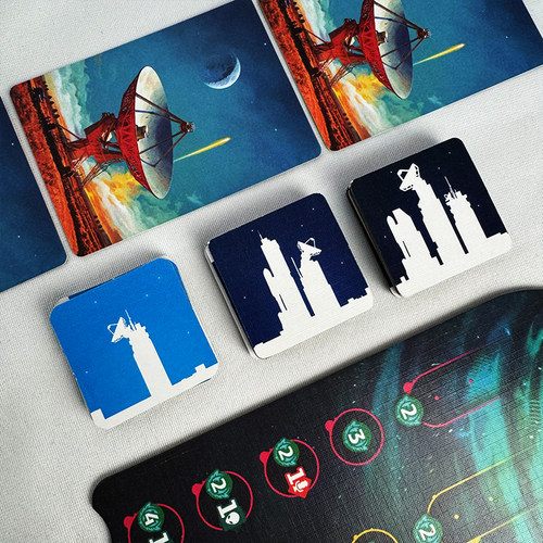 SETI桌游卡牌地外文明中文德式多人休闲聚会算分太空探险含内衬 - 图2
