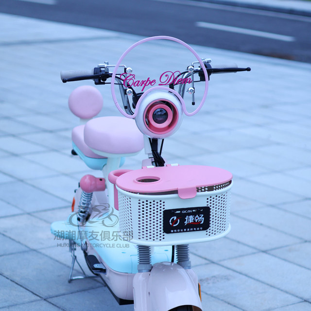 Electric bicycle small electric vehicle decorative windshield