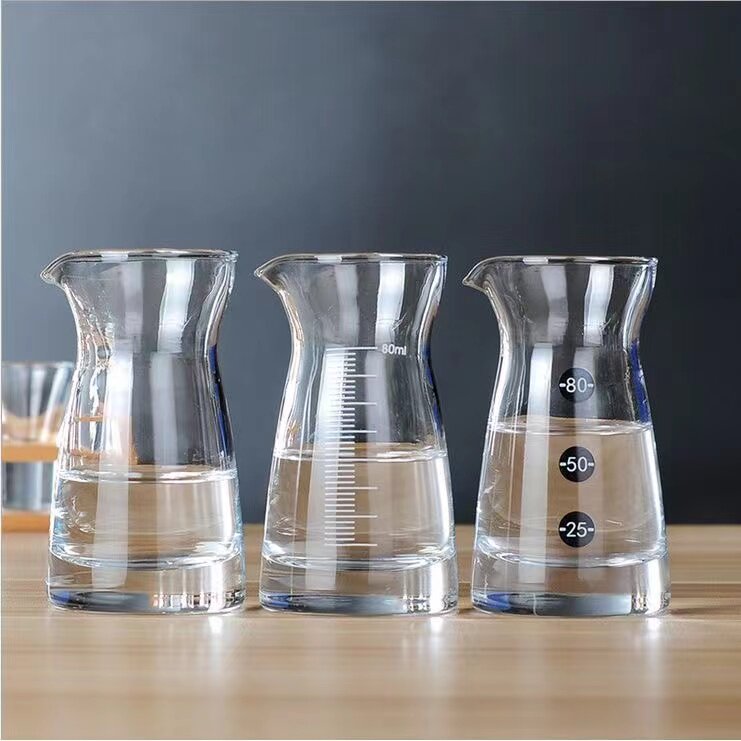 二两80ml分酒器酒店白酒醒酒器无铅玻璃倒酒器带刻度酒壶饭店酒店,淘宝优惠券,粉丝福利购,淘宝优惠卷