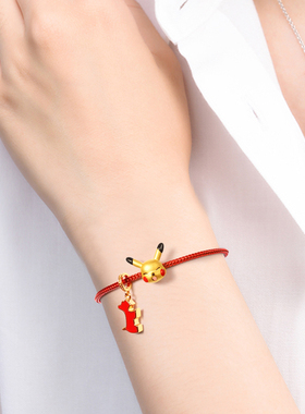 新款转运珠手绳佩戴安全不易掉