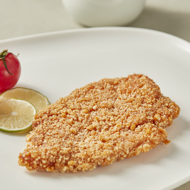 夏星台式冷冻半成品汉堡肉裹粉鸡排 夏星食品生鸡肉