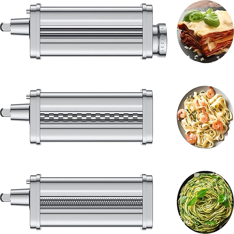 适配kitchenaid配件凯膳怡厨师机绞肉灌肠KA压面切面条切菜工具-图2