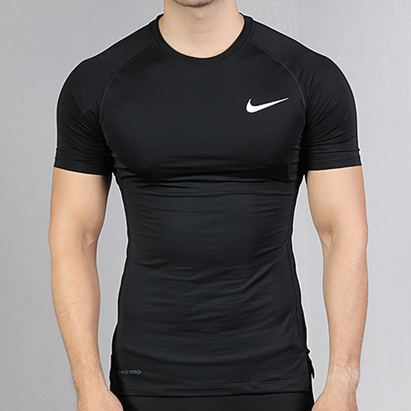 Nike耐克健身衣短袖男装2024夏新款跑步训练T恤运动服BV5632-010 - 图0