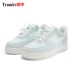 Nike Air Force1 AF1 Air Force số 1 Mint Green Stitching Casual Low Top Shoes Men AQ8741-400 - Dép / giày thường