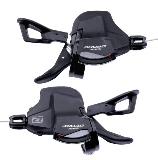 禧玛诺DEORE M6000山地车指拨 10/30速自行车前变速器带视窗拨杆