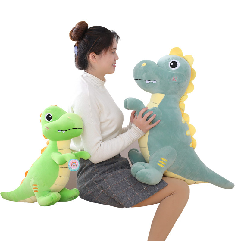 可爱恐龙公仔毛绒玩具娃娃霸王龙玩偶抱枕男生睡觉女孩子儿童礼物,淘宝优惠券,粉丝福利购,淘宝优惠卷