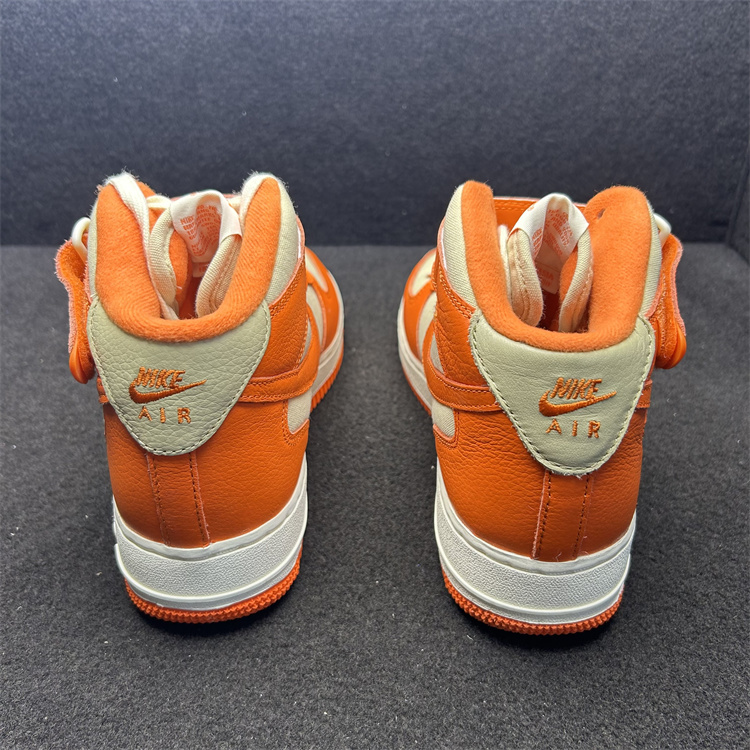 耐克 Nike Air Force 1 Mid AF1橙色男子高帮休闲板鞋 FB2036-700-图1