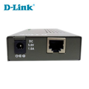 友讯D-LINK DFE-855 百兆多模光纤收发器 光电转换器SC 2KM