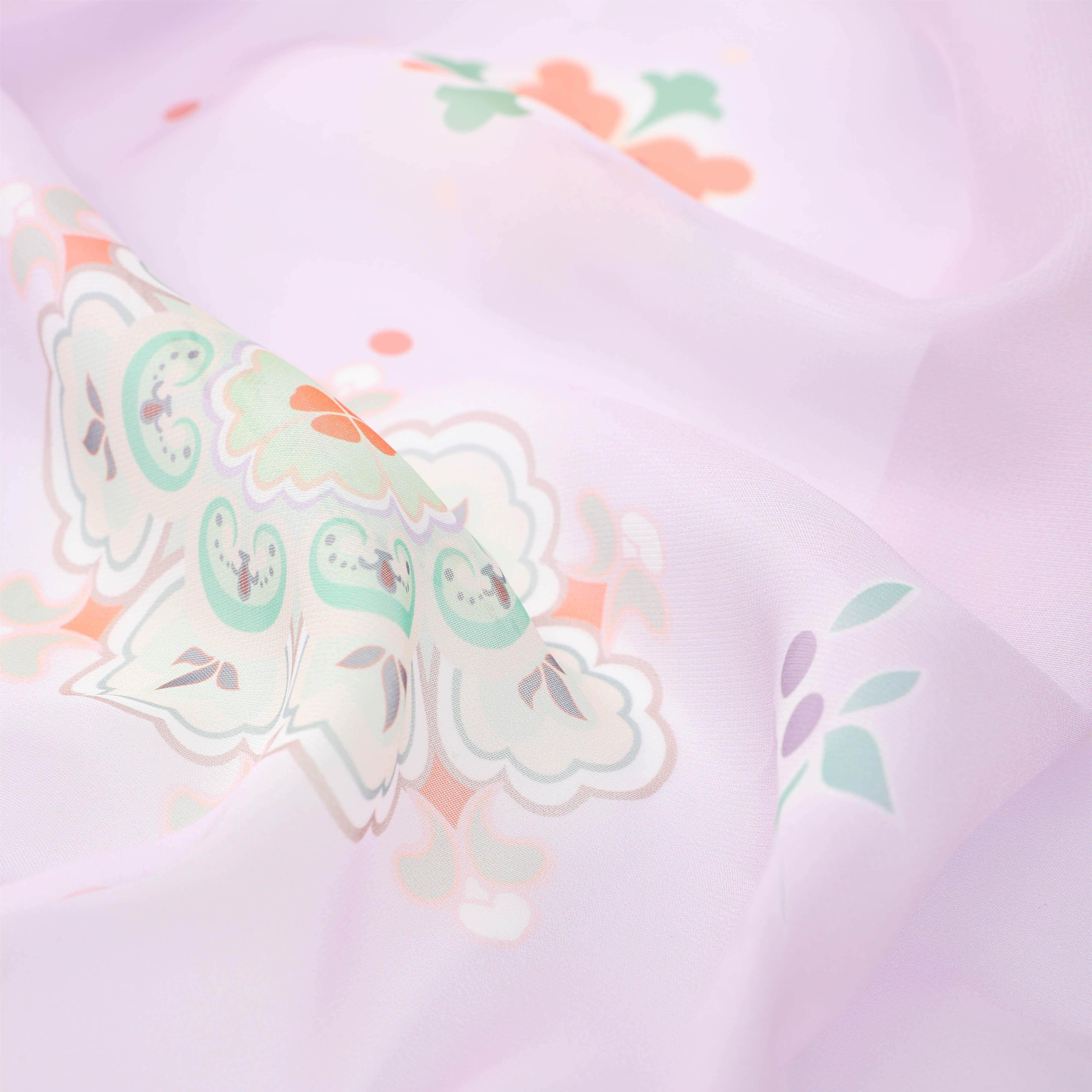 汉服披帛女唐风天丝雪纺印花敦煌舞蹈中国风飘带古风配饰长4米布,淘宝优惠券,粉丝福利购,淘宝优惠卷