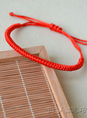 金刚结红绳手链可调节男女手绳