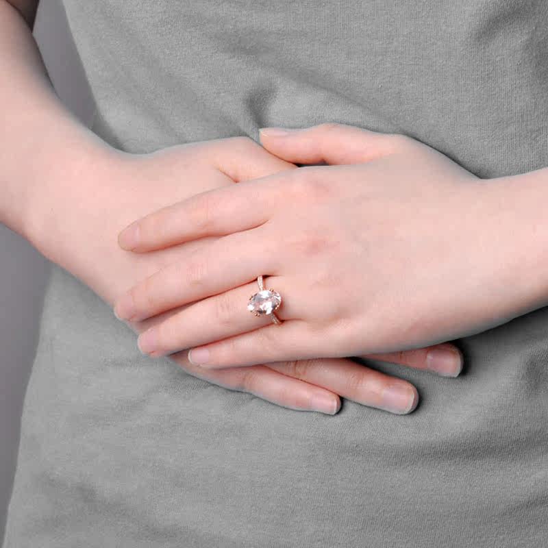 女18k金绿柱石彩色送女友老婆指环 jolee戒指/指环