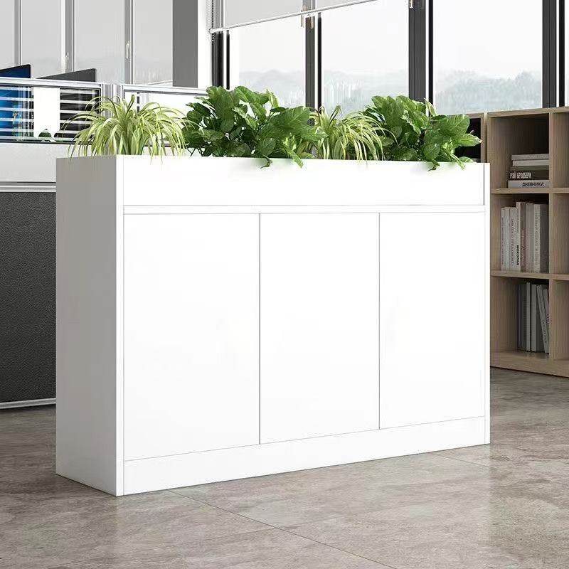 办公室隔断柜花槽柜桌边侧柜矮柜文件柜车间半高围栏遮挡柜屏风柜,淘宝优惠券,粉丝福利购,淘宝优惠卷