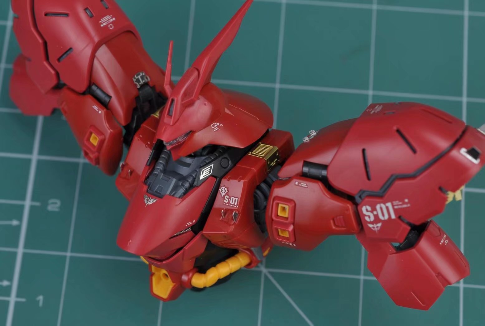 RG 1/144 Sazabi 沙扎比 蚀刻片 金属改件  S04 - 图0