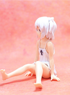 白瘦幼连衣裙真白礼物原画车载摆件手办机箱模型可爱美少女二次元