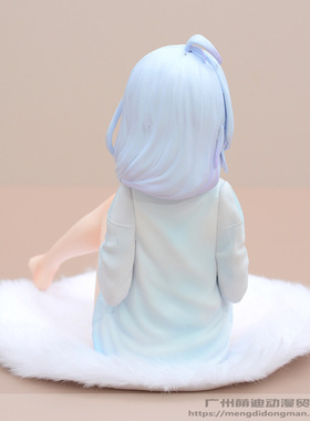 魔女之旅伊蕾娜二次元坐姿睡忧郁感摆件模型机箱手办3D模型摆件