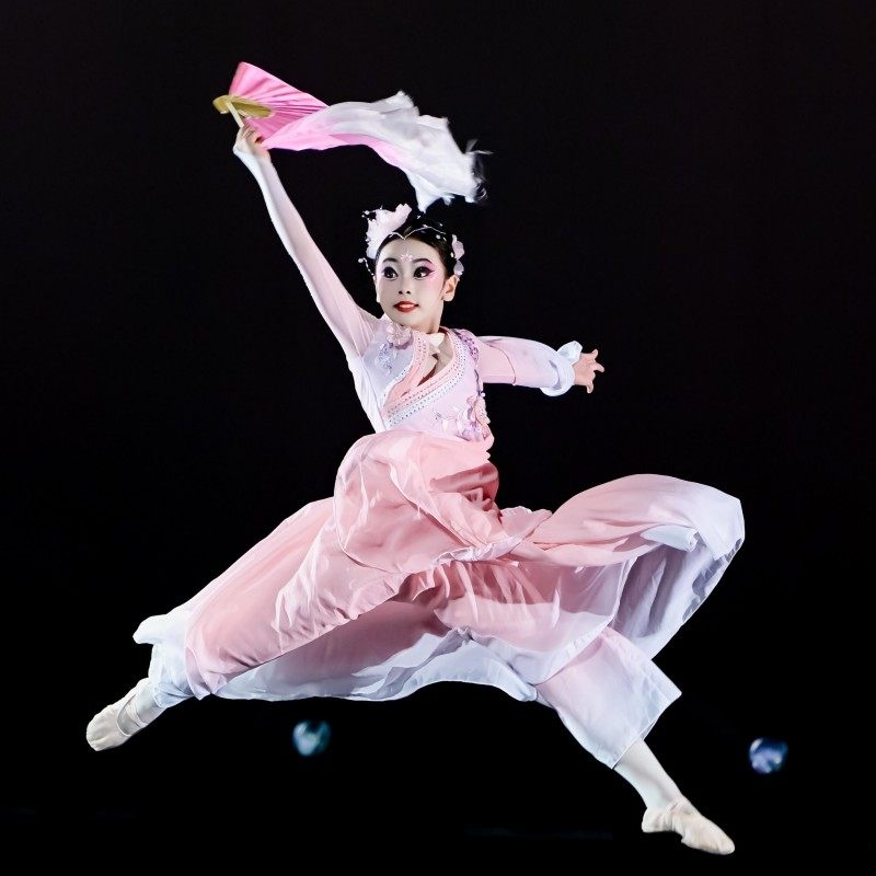 春语莺啼儿童古典舞演出服新款玉蝶幽香舞蹈服群舞表演服飘逸服装,淘宝优惠券,粉丝福利购,淘宝优惠卷