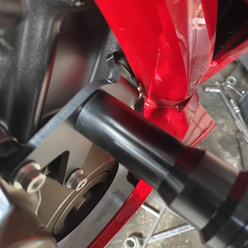 适用本田CBR500R  CBR400R 改装车身防摔球胶保护杆保险杆配件 - 图1