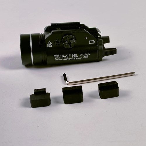 TLR-1溪流1000流明黑下挂战术VP9灯套格洛克系列P320照明MP40之光 - 图0