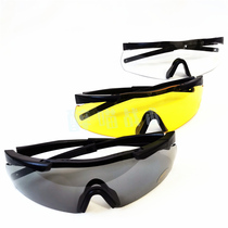 EARMOR Tactical Shooting Goggles Anti-Shock Lens Anti UV Glasses Hardcore Black Grey Transparent Color
