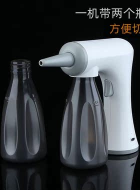电动定型泡泡机充电定型枪热烫冷烫自动定型器理发店用USB充电款