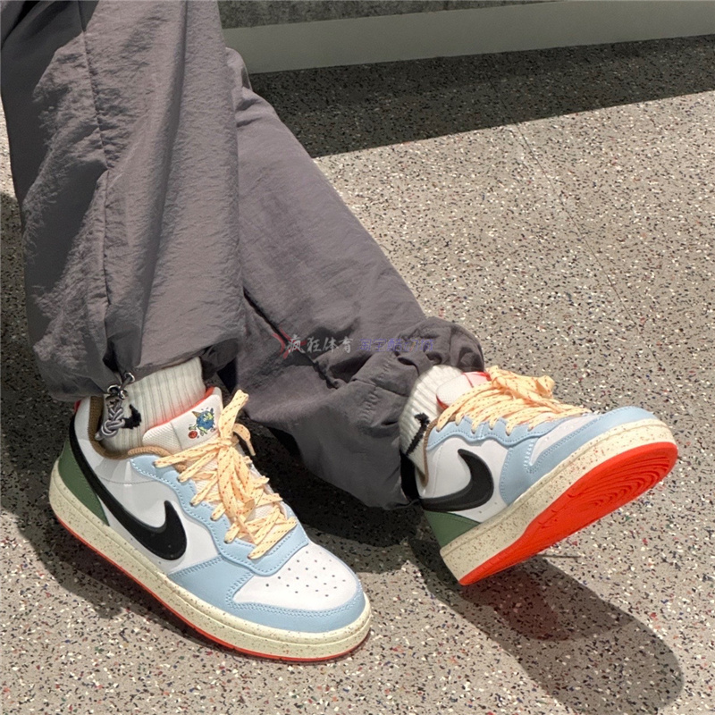 NIKE COURT LOW耐克男女低帮运动休闲板鞋DB3090 DQ5354 BQ5448 - 图0