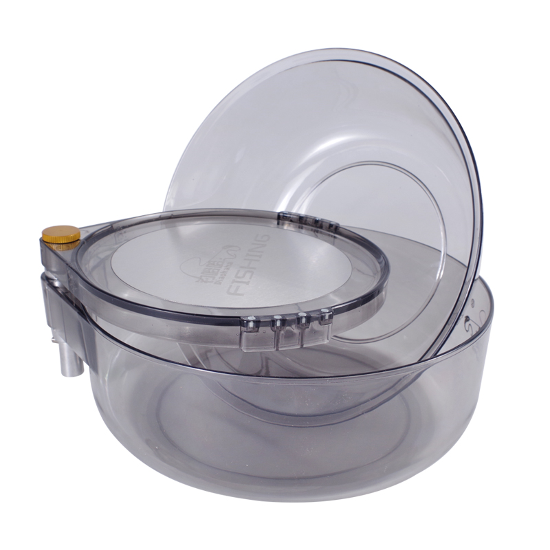 黑坑竞技开饵盆全磁散炮盆强磁拉饵盘钓椅钓箱开饵料盆大号散泡盆 - 图3