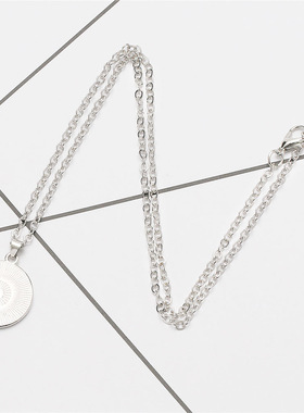 星际宝贝史迪奇卡通图案时光宝石单面项链 史迪仔Stitch吊坠项链