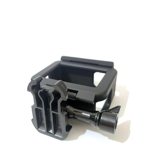 适用于gopro567保护套边框保护壳运动相机防摔固定狗笼支架外壳子 - 图0