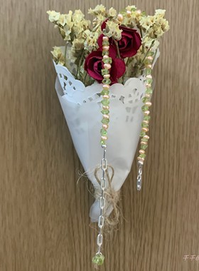 原创设计天然珍珠橄榄石手链女