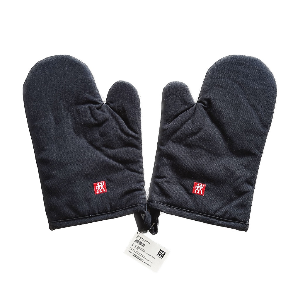 法国staub红色防烫手套隔热帽2只装双立人棉制手套硅胶锅垫隔热垫 - 图1