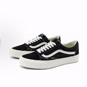 Vans Old Skool Vr3 舒适潮流 低帮 板鞋 男女同款 黑白 - 图1