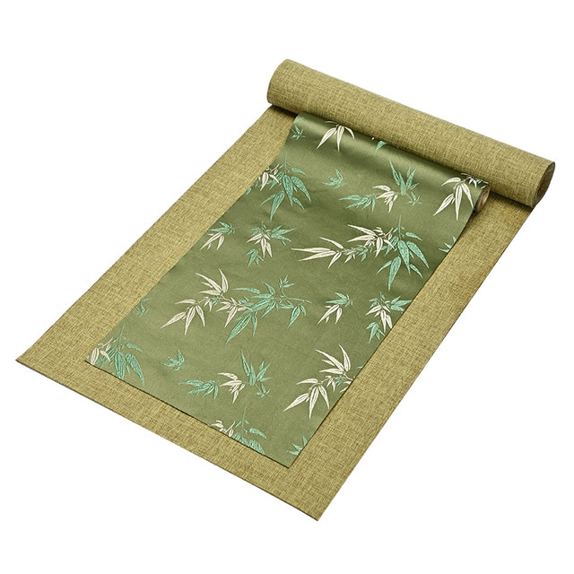 Brocade jacquard absorbent tea mat new Chinese style Zen